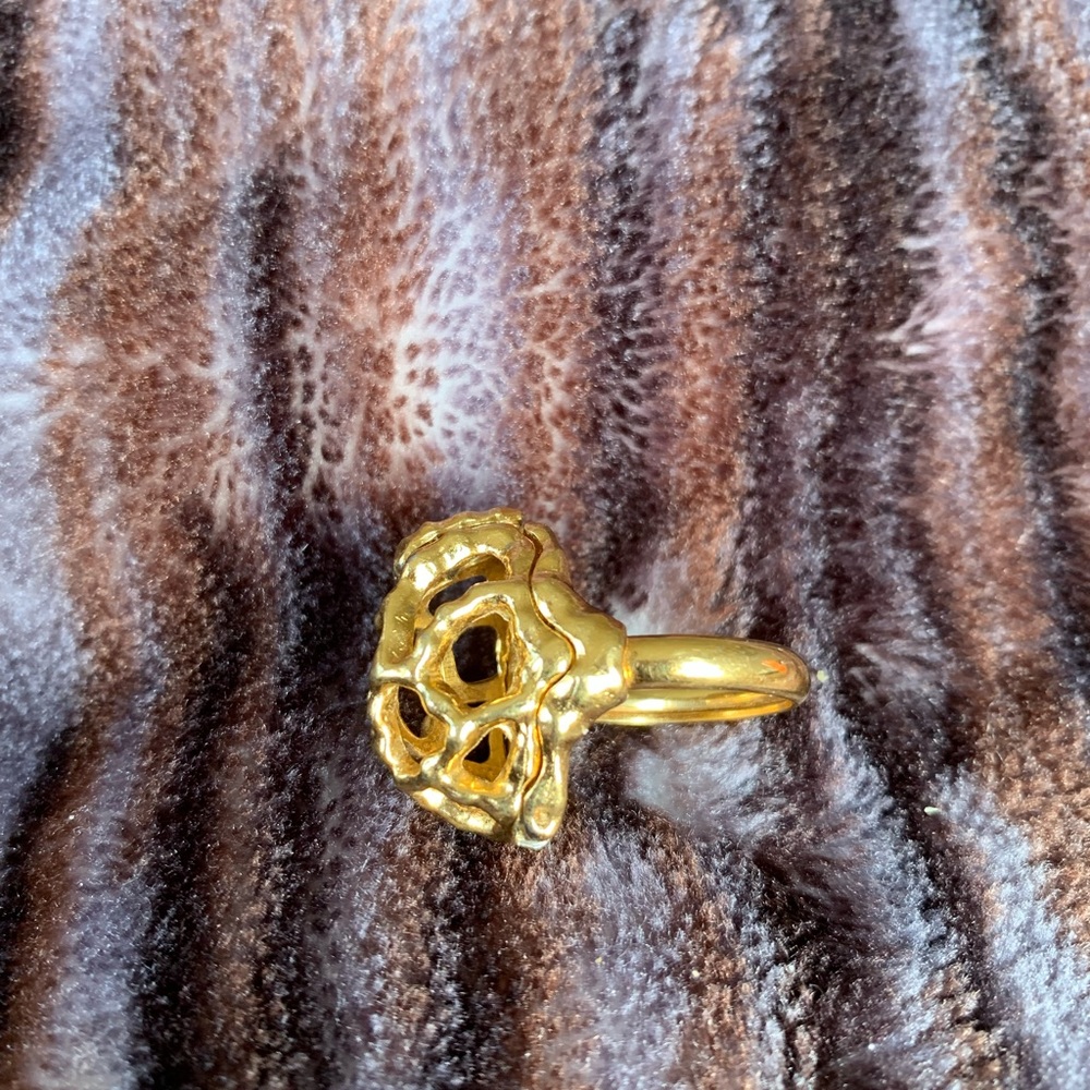 Vintage Trifari Caged Ring 6-6.5